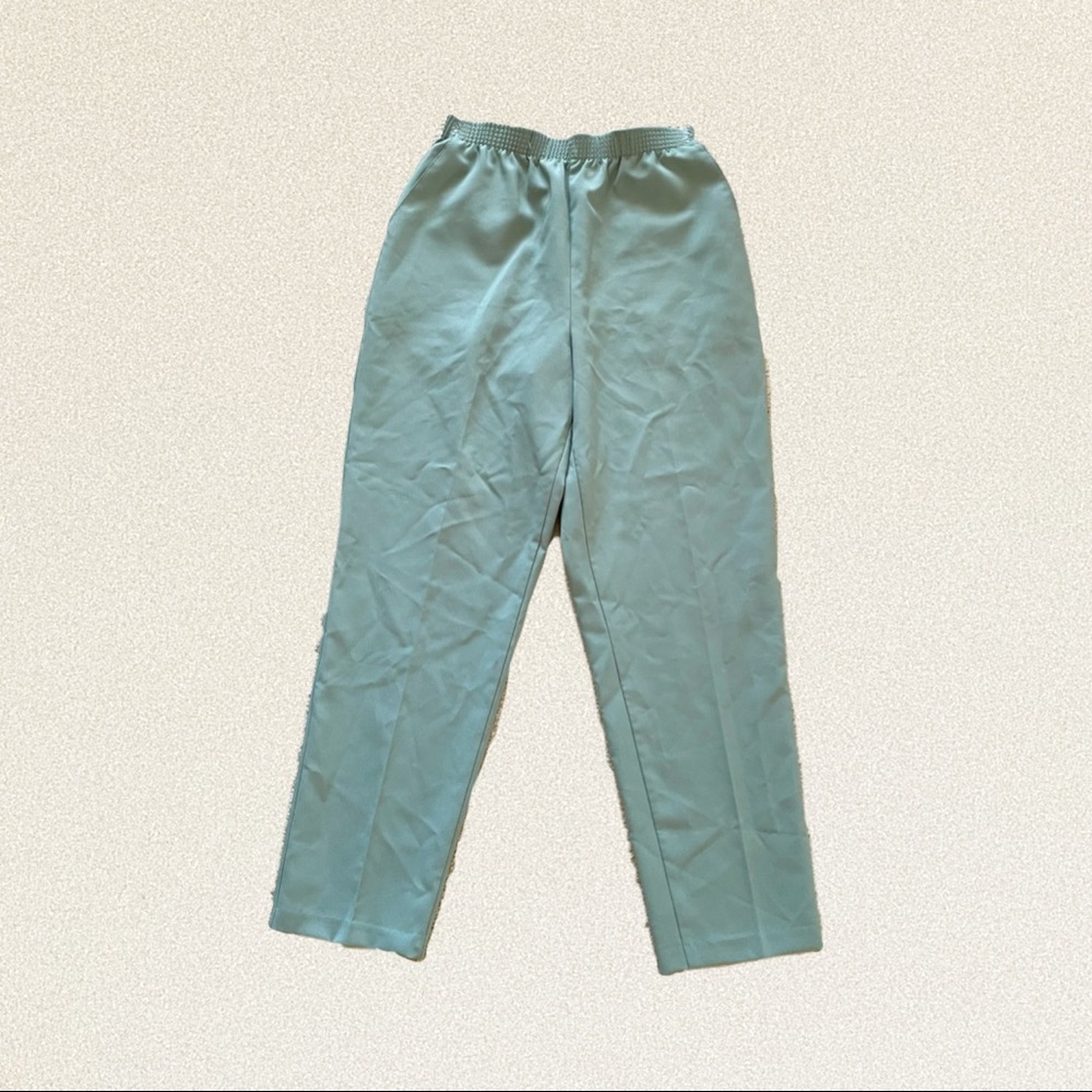 vintage 80s mint pants
